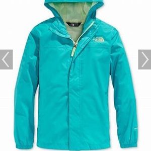 Girls Northface XS (6) rain jacket